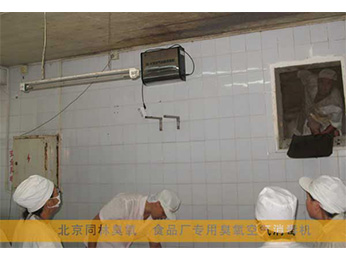 食品廠空氣消毒機(jī)使用現(xiàn)場